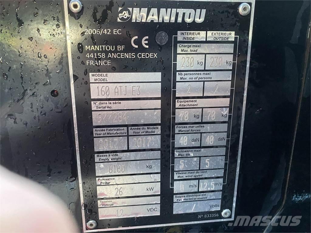 Manitou 160ATJ RC 曲臂高空作業車