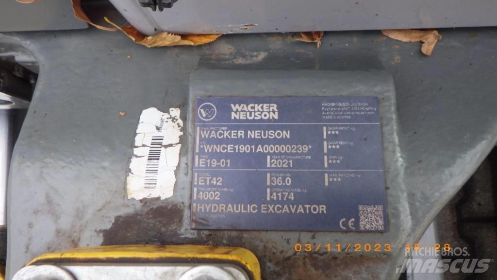 Wacker Neuson ET42 履帶式 挖土機/掘鑿機/挖掘機