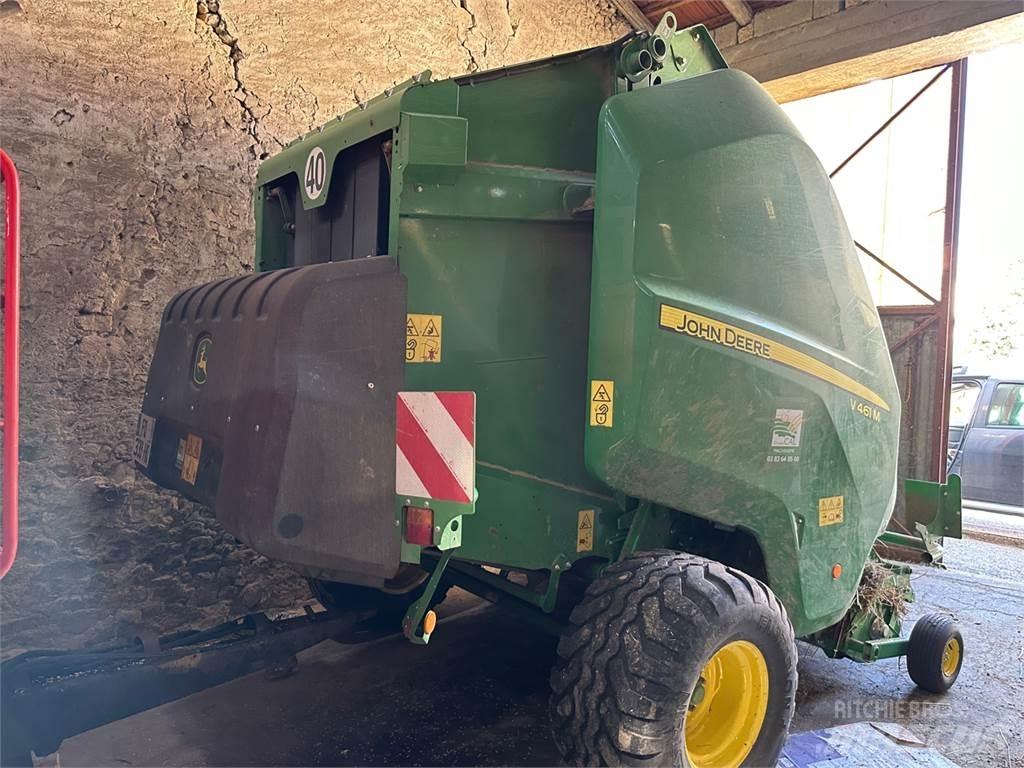 John Deere V461M 圓型牧草打包機