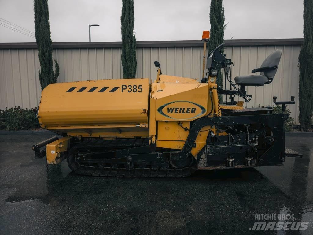 Weiler P385 瀝青攤舖機/鋪路機