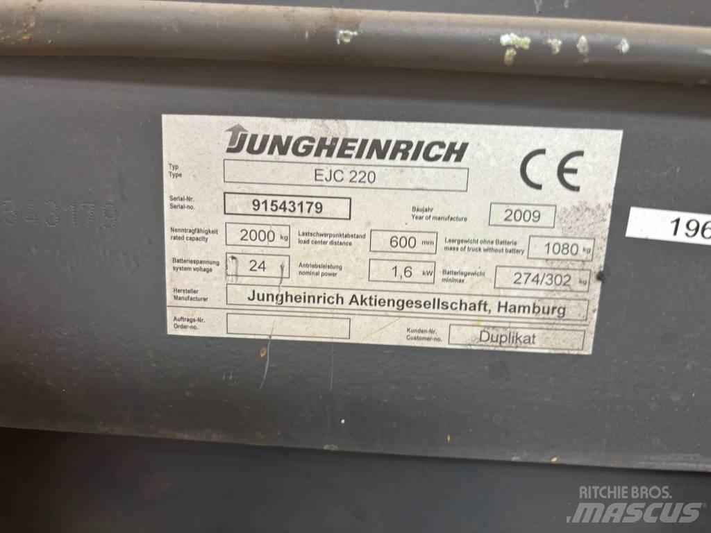 Jungheinrich EJC220 行走控制式堆積機