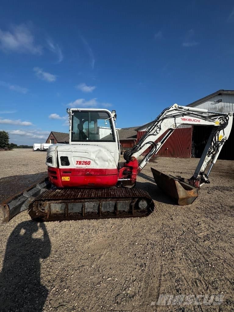 Takeuchi TB 260 履帶式 挖土機/掘鑿機/挖掘機