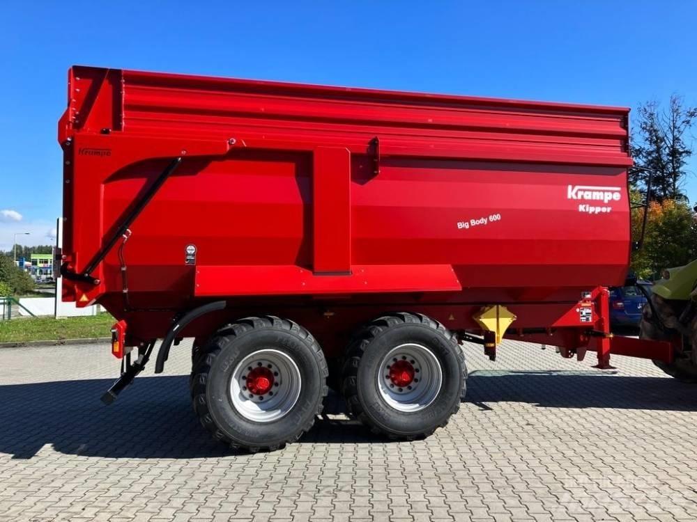 Krampe Big Body 600 傾卸式拖車