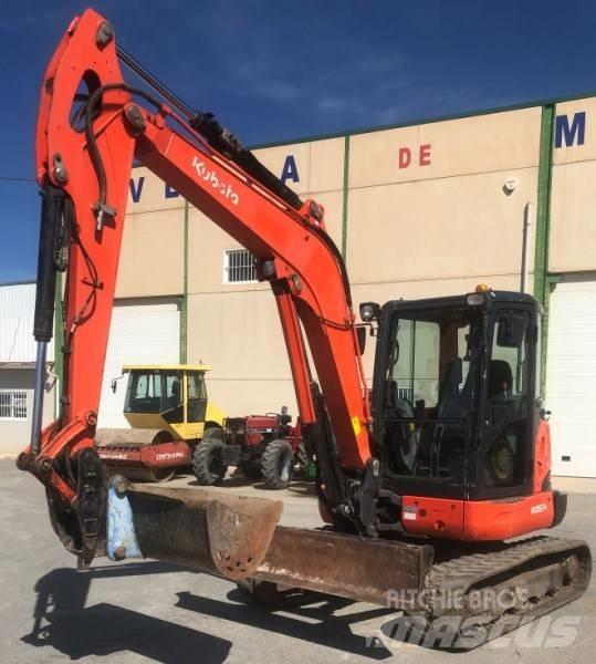 Kubota KX 057-4 小型挖土機/掘鑿機<7t(小型挖掘機)