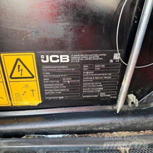 JCB 540-180 伸縮臂操作車
