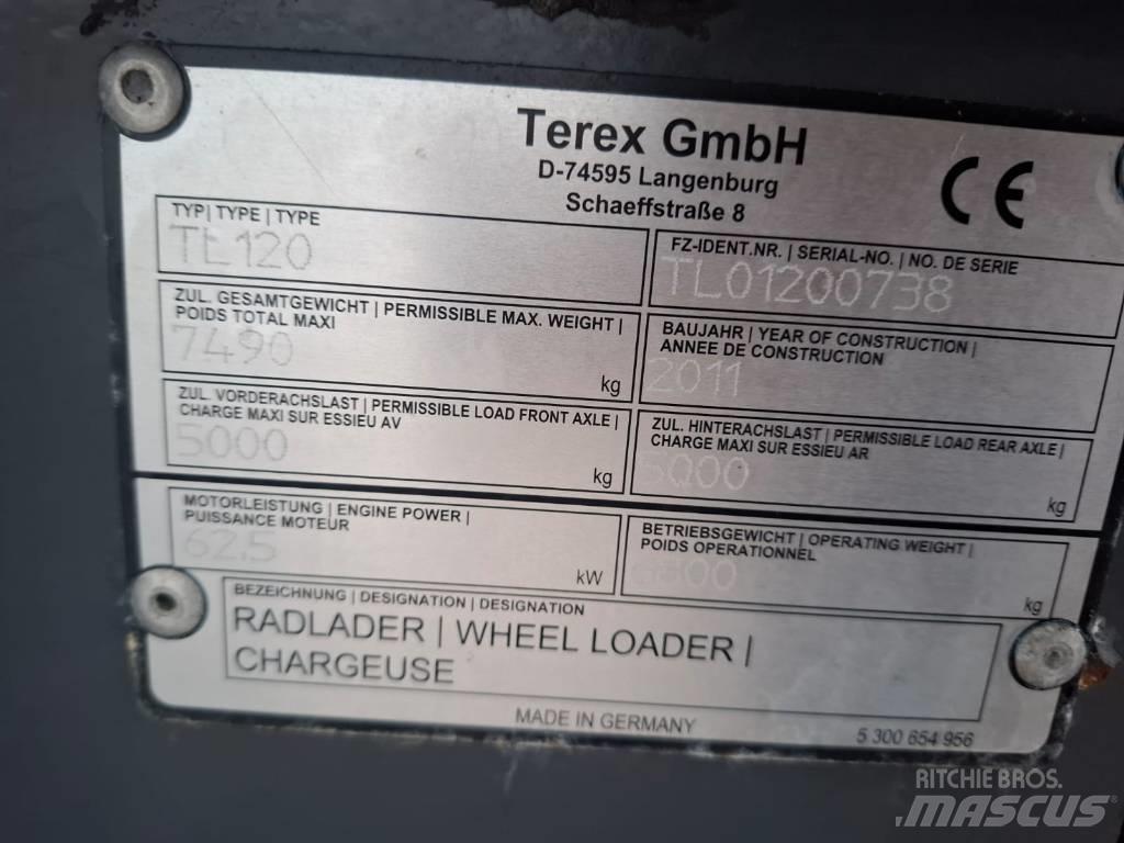 Terex TL 120 輪胎式裝載機