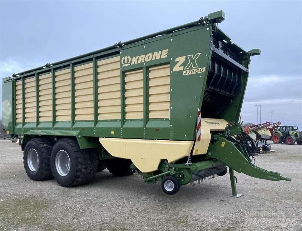 Krone ZX 470 GD 自裝式拖車