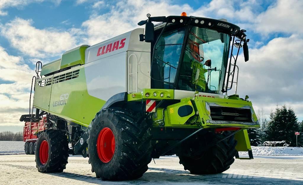 CLAAS Lexion 670 聯合收穫機