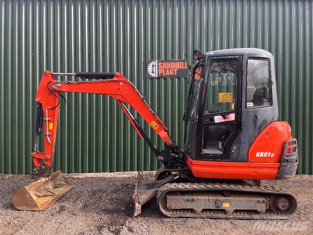 Kubota KX 61-3 小型挖土機/掘鑿機<7t(小型挖掘機)