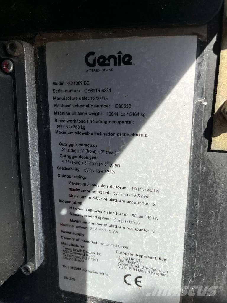 Genie GS 4069 BE 剪式升降機