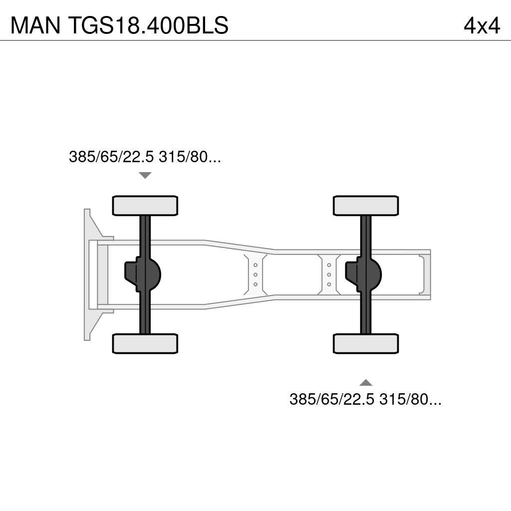 MAN TGS18.400BLS 曳引機組件