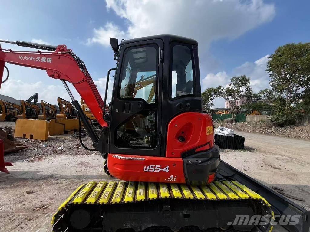 Kubota U 55-4 小型挖土機/掘鑿機<7t(小型挖掘機)