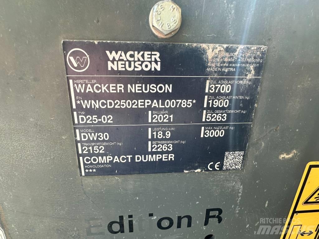 Wacker Neuson DW 30 側卸礦車