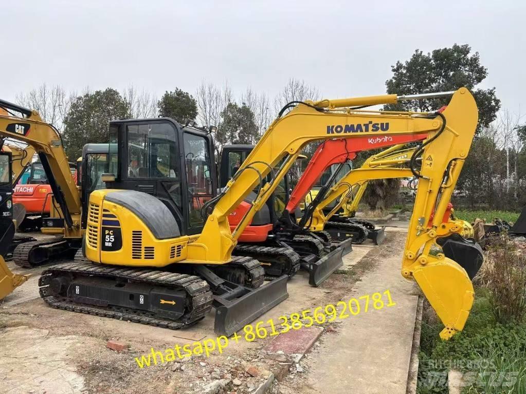 Komatsu PC 55 小型挖土機/掘鑿機<7t(小型挖掘機)