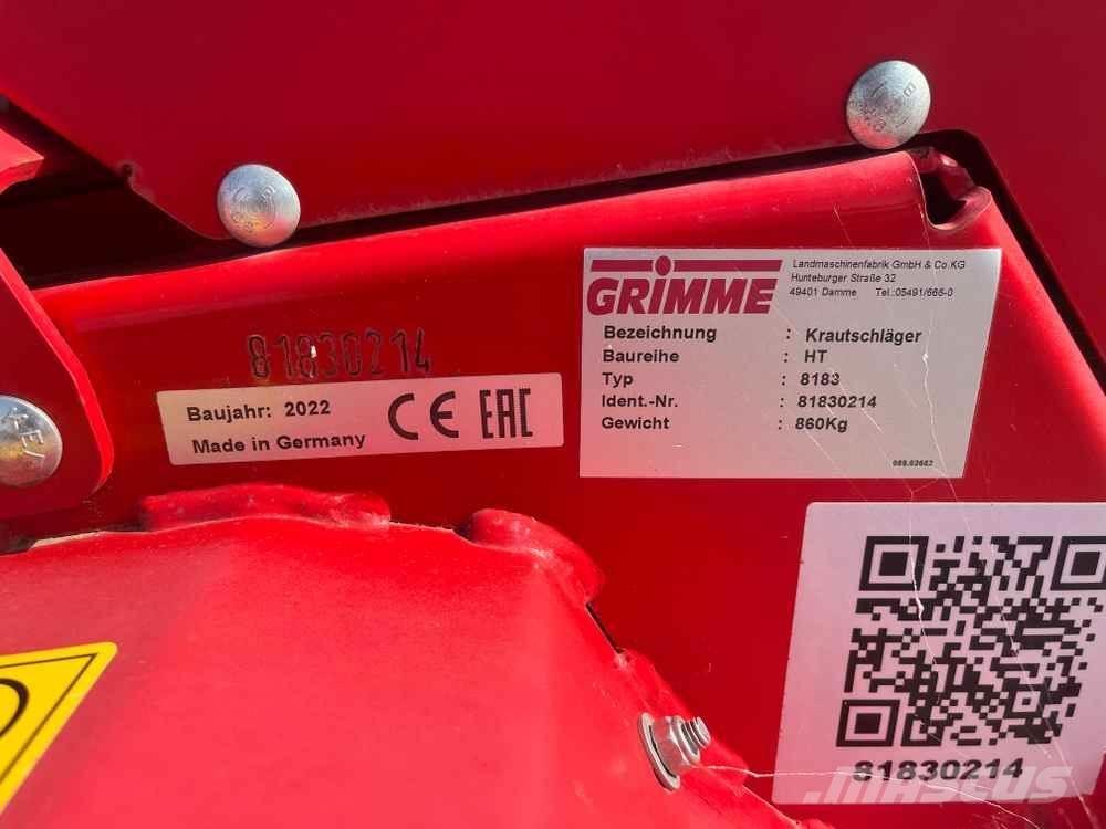 Grimme HT 200 馬鈴薯收穫機和挖掘機
