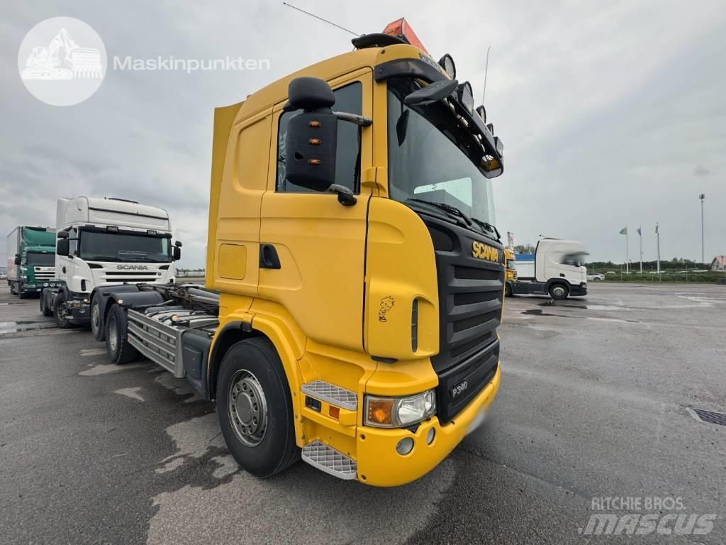 Scania R 420 LB 吊鉤式起重車