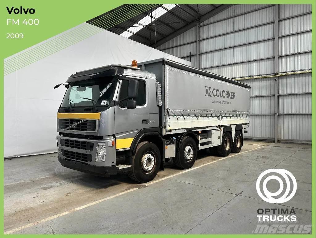 Volvo FM 400 AIRCO 篷布卡車