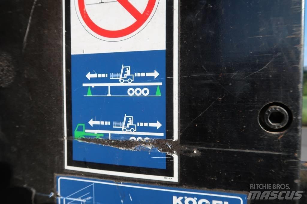 Kögel SN 24 篷布半拖車
