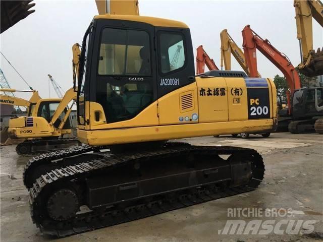 Komatsu pc200-7 履帶式 挖土機/掘鑿機/挖掘機