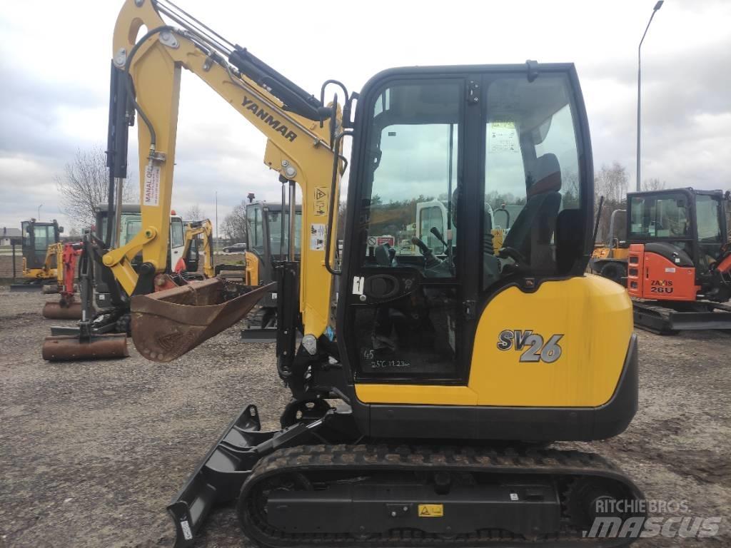 Yanmar SV 26 2017r 小型挖土機/掘鑿機<7t(小型挖掘機)