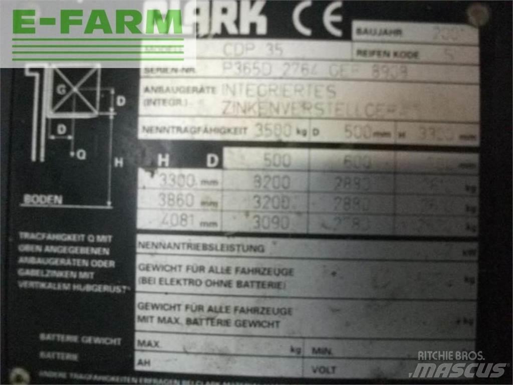 Clark cdp 35 堆高機(叉車)-其他
