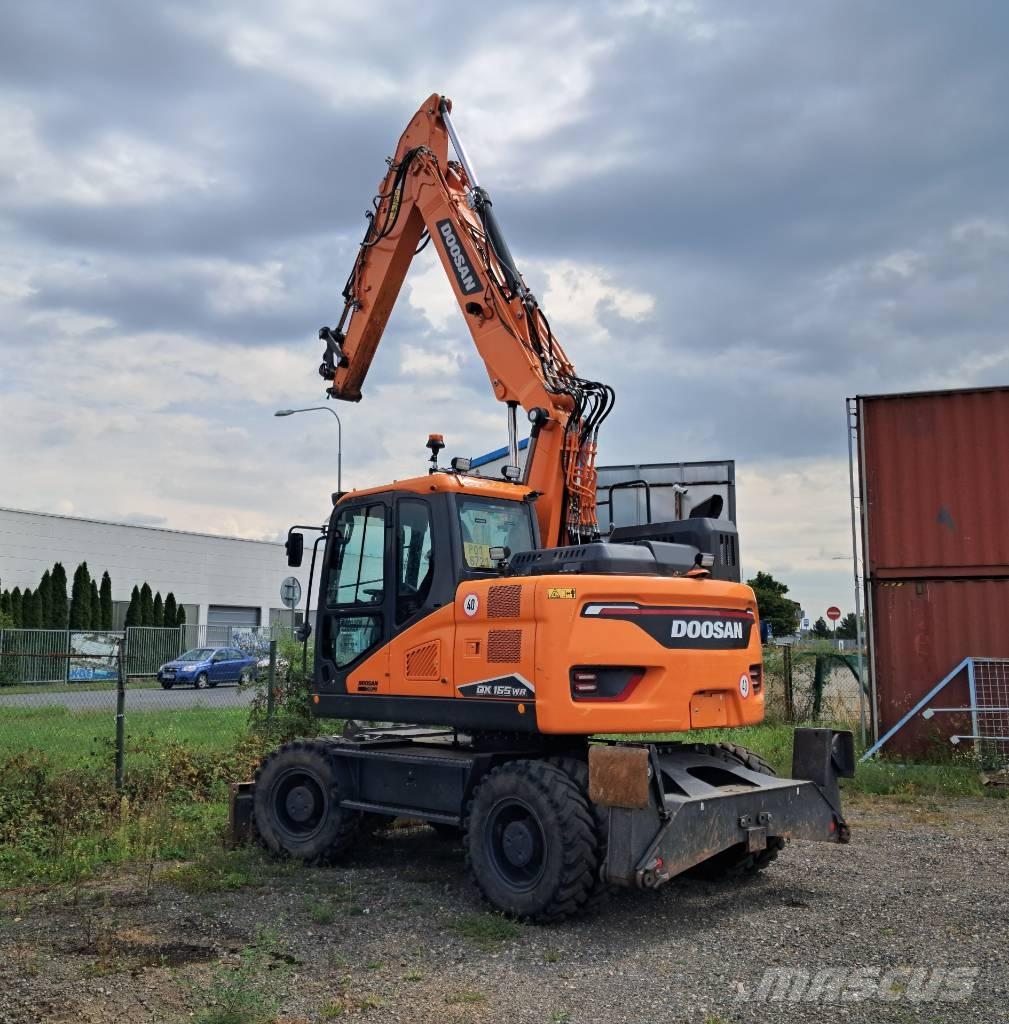 Doosan DX165WR-7 旋轉式挖土機/掘鑿機/挖掘機
