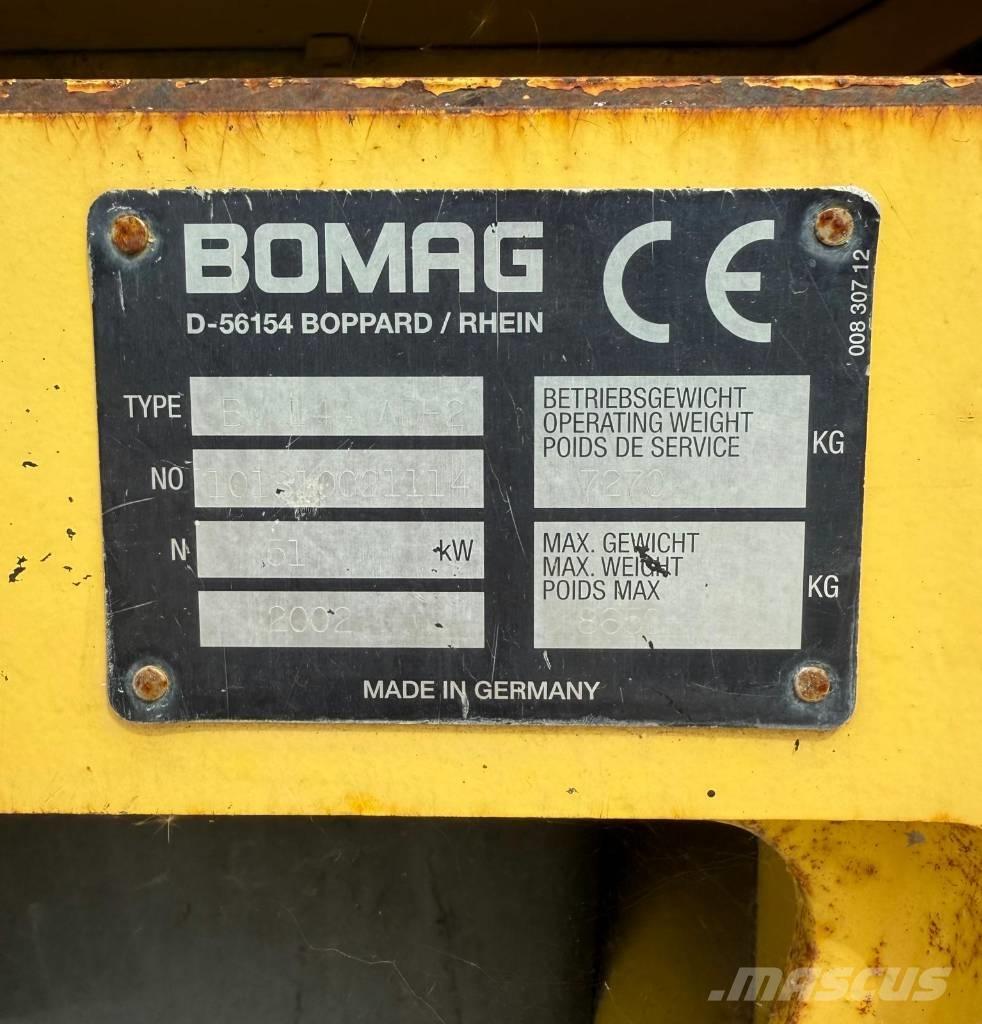 Bomag BW 144 AD-2 雙輪滾壓機