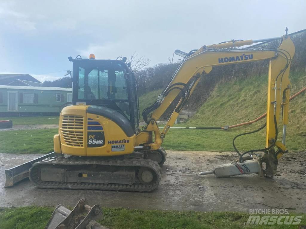 Komatsu PC 55 MR 小型挖土機/掘鑿機<7t(小型挖掘機)