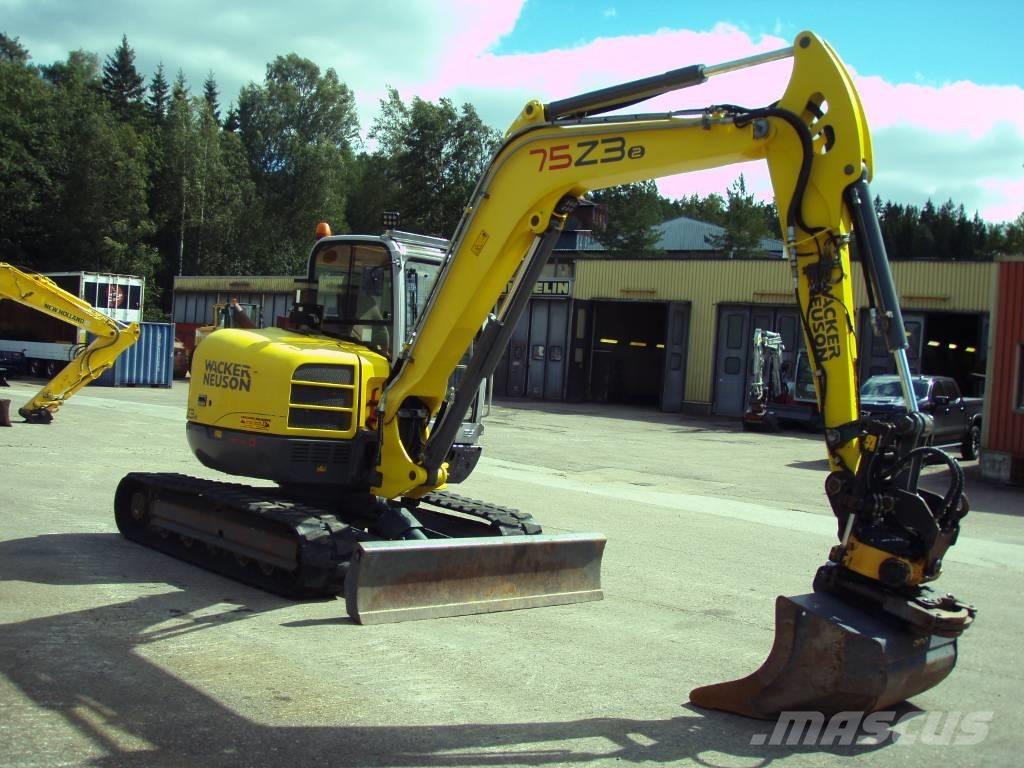 Wacker Neuson 75 Z3 中型挖土機/掘鑿機/挖掘機 7t-12t