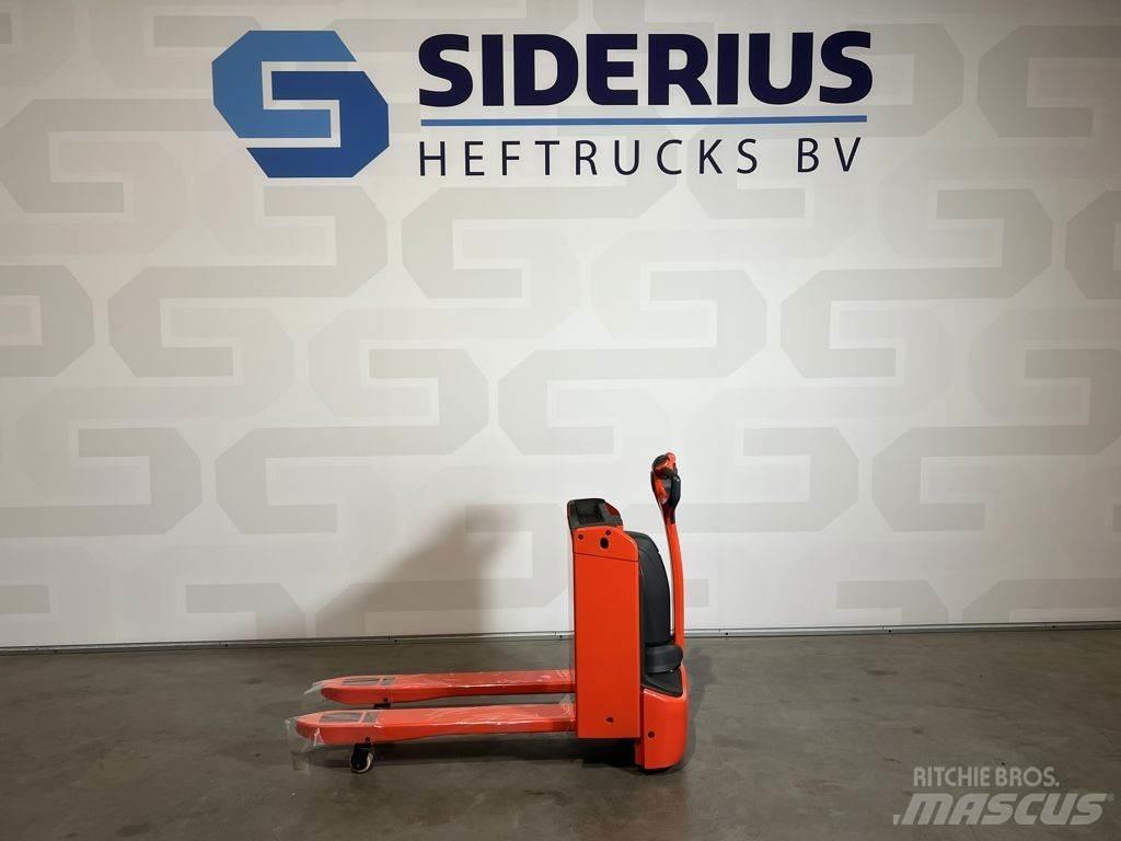 Linde T16 手拉式油壓拖板車