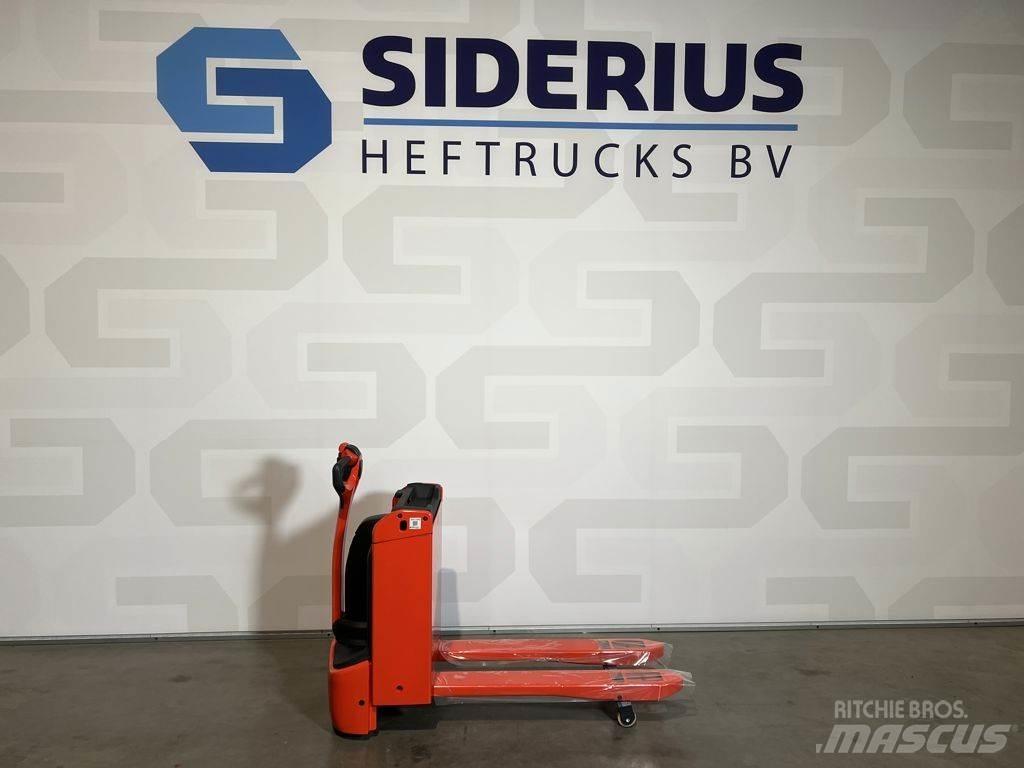 Linde T16 手拉式油壓拖板車