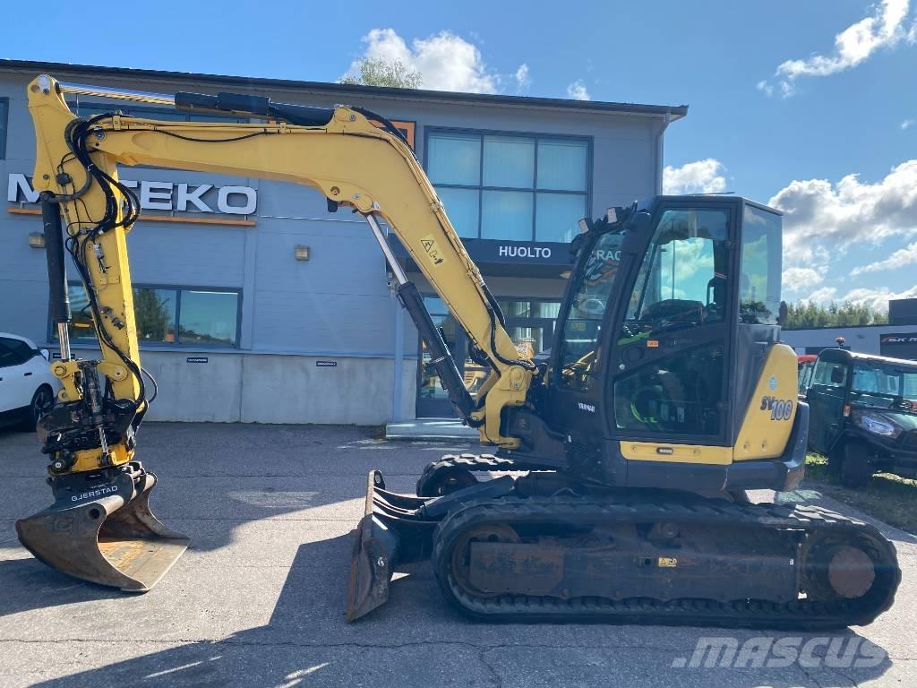 Yanmar SV100-2A 中型挖土機/掘鑿機/挖掘機 7t-12t