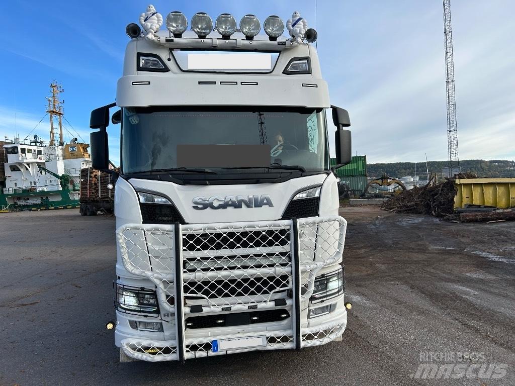 Scania R 650 木材貨車