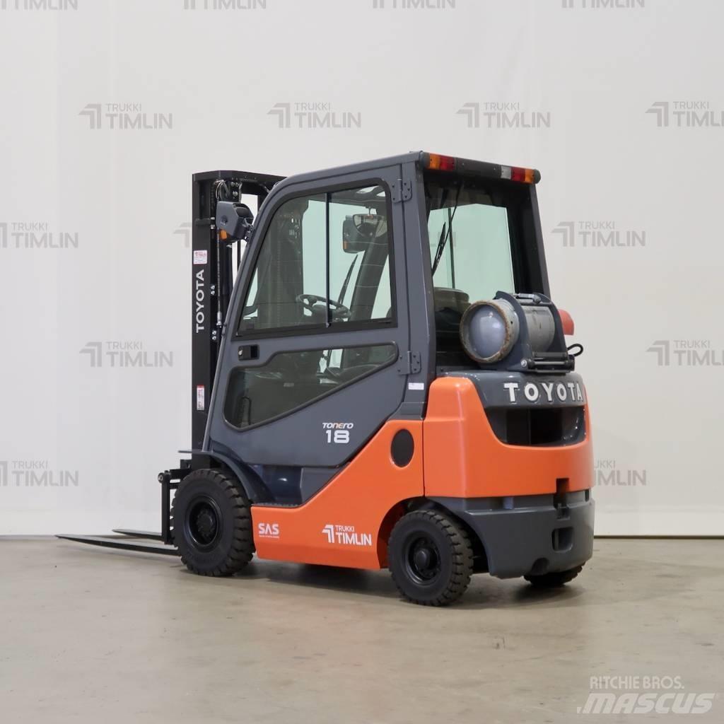 Toyota 02-8FGF18 液化石油氣LPG卡車