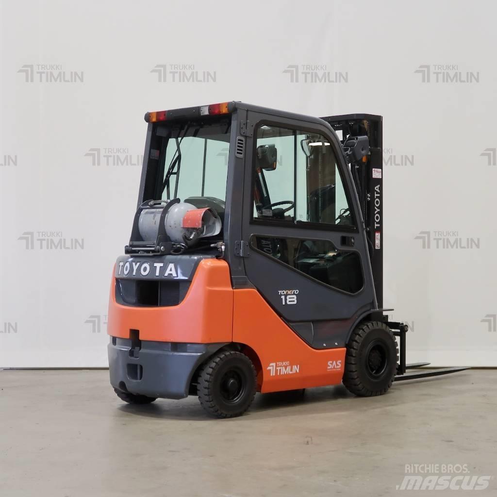 Toyota 02-8FGF18 液化石油氣LPG卡車