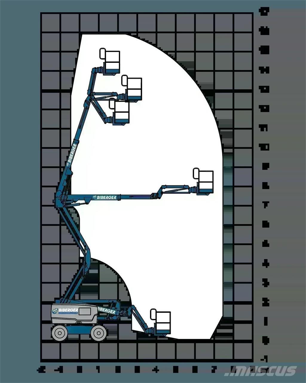 Genie Z45 XC 曲臂高空作業車