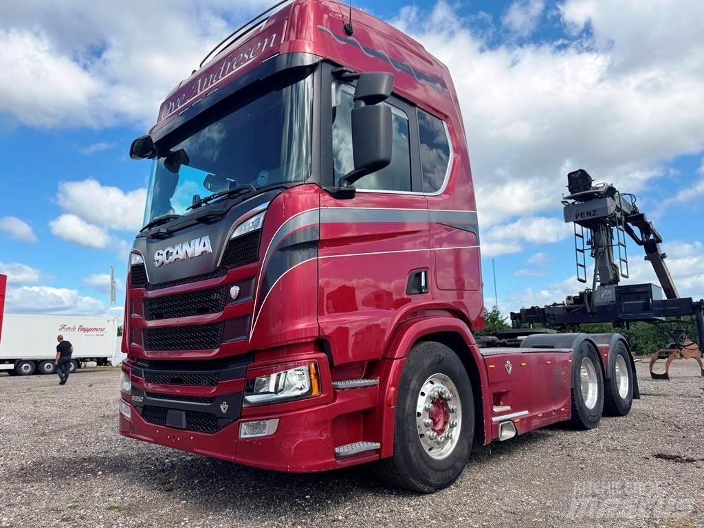 Scania R650 6x4 曳引機組件