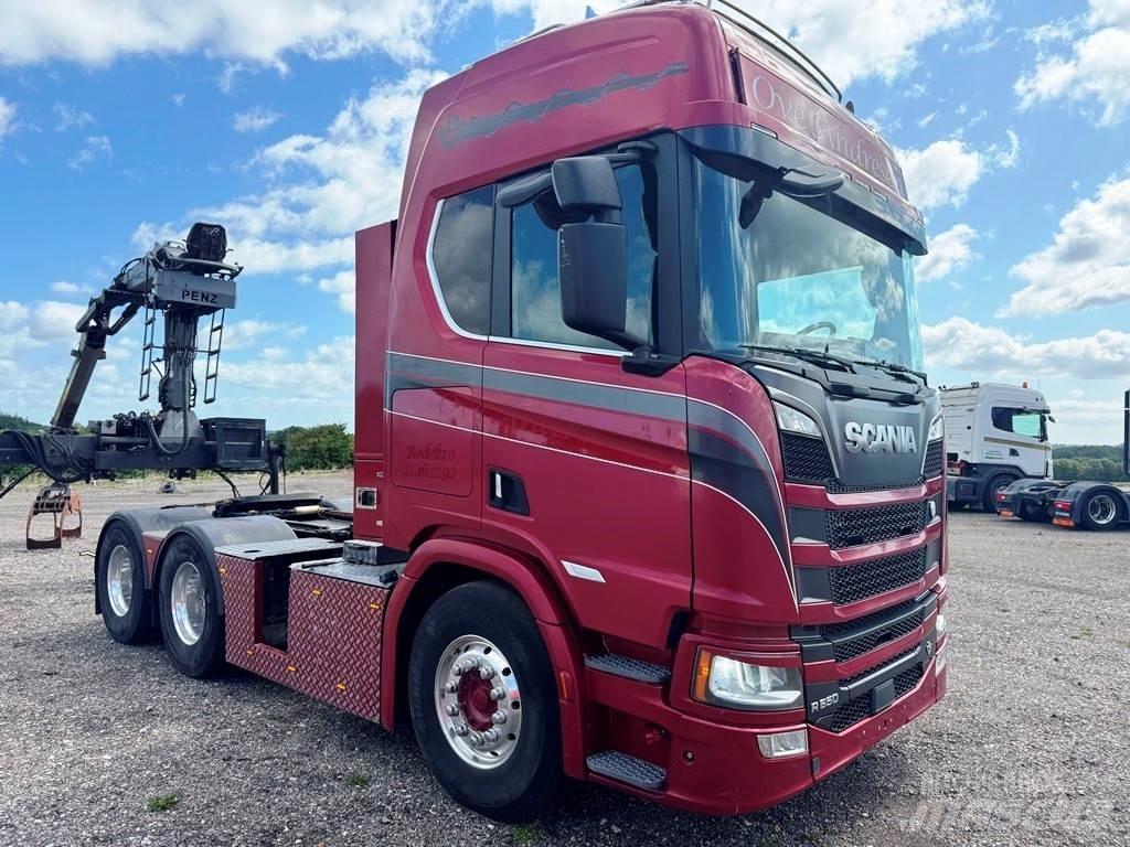 Scania R650 6x4 曳引機組件