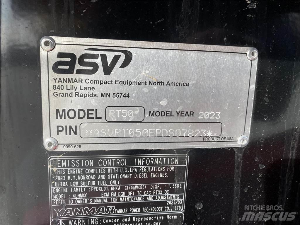 ASV POSI-TRACK RT50 滑移轉向裝載機