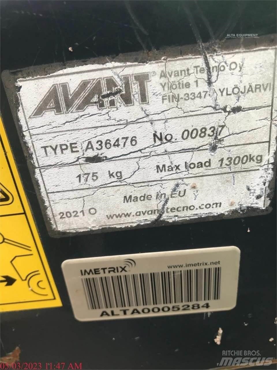 Avant 755I 輪胎式裝載機