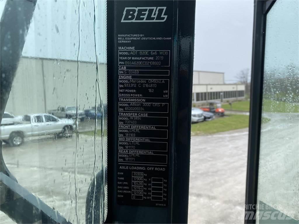 Bell B20E 鉸接式起吊車