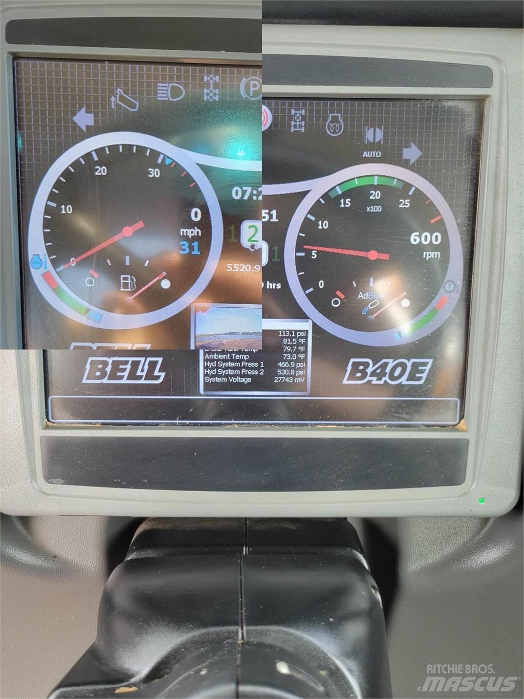 Bell B40E 鉸接式起吊車