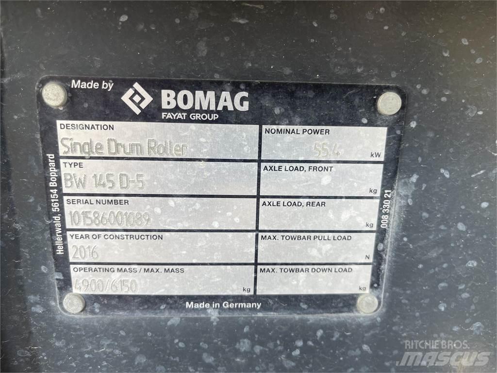 Bomag BW145D-5 雙輪滾壓機