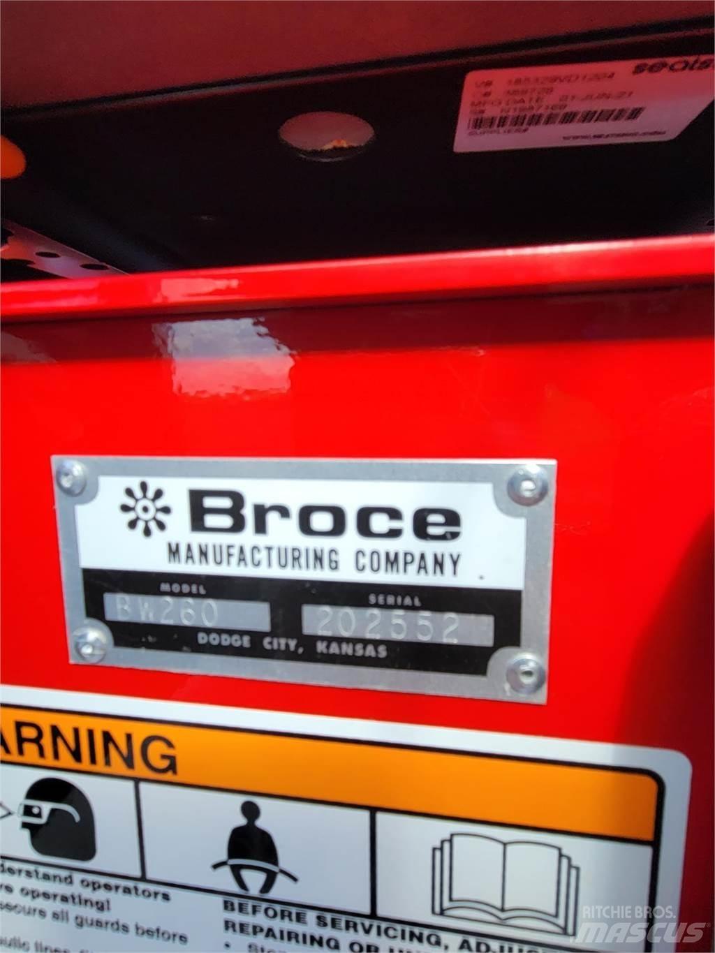 Broce BW260 掃倉機