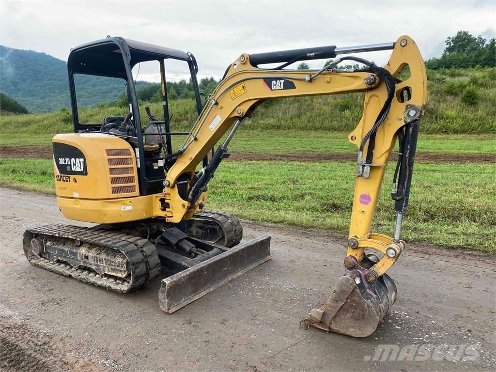 CAT 302.7D CR 小型挖土機/掘鑿機<7t(小型挖掘機)