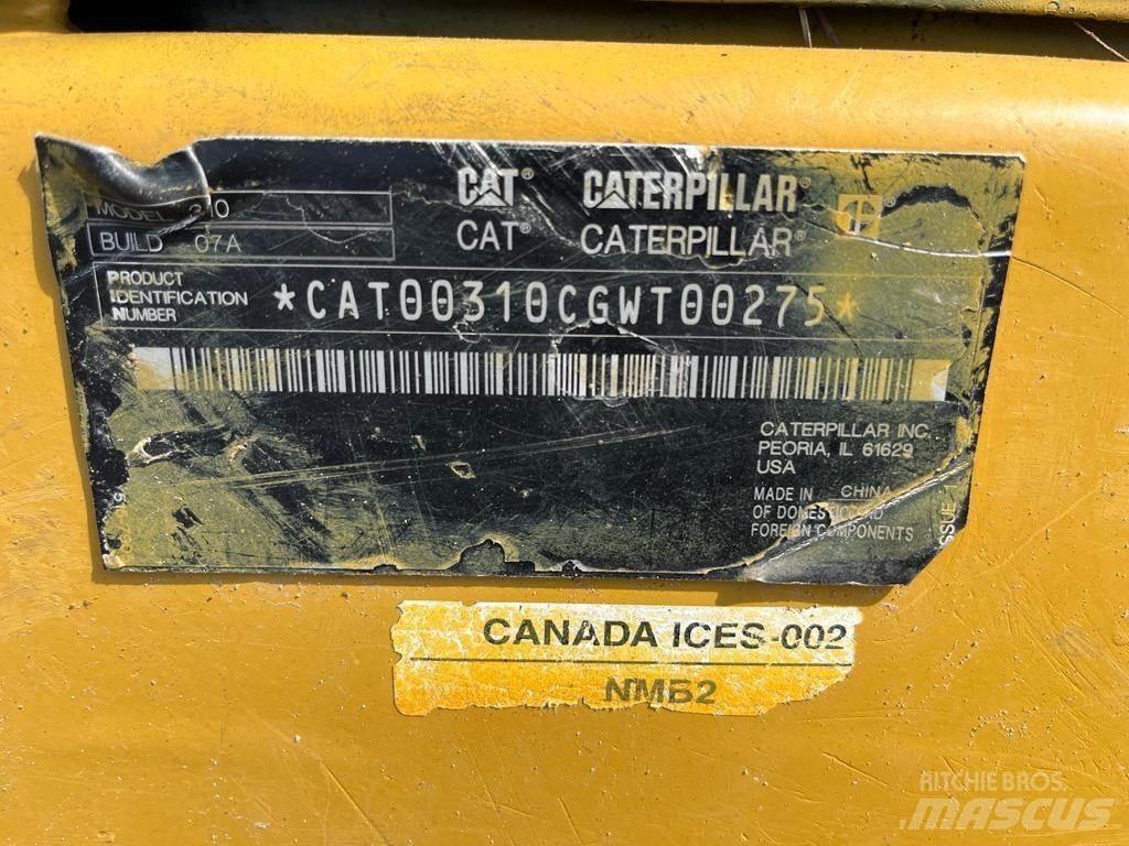 CAT 310 履帶式 挖土機/掘鑿機/挖掘機