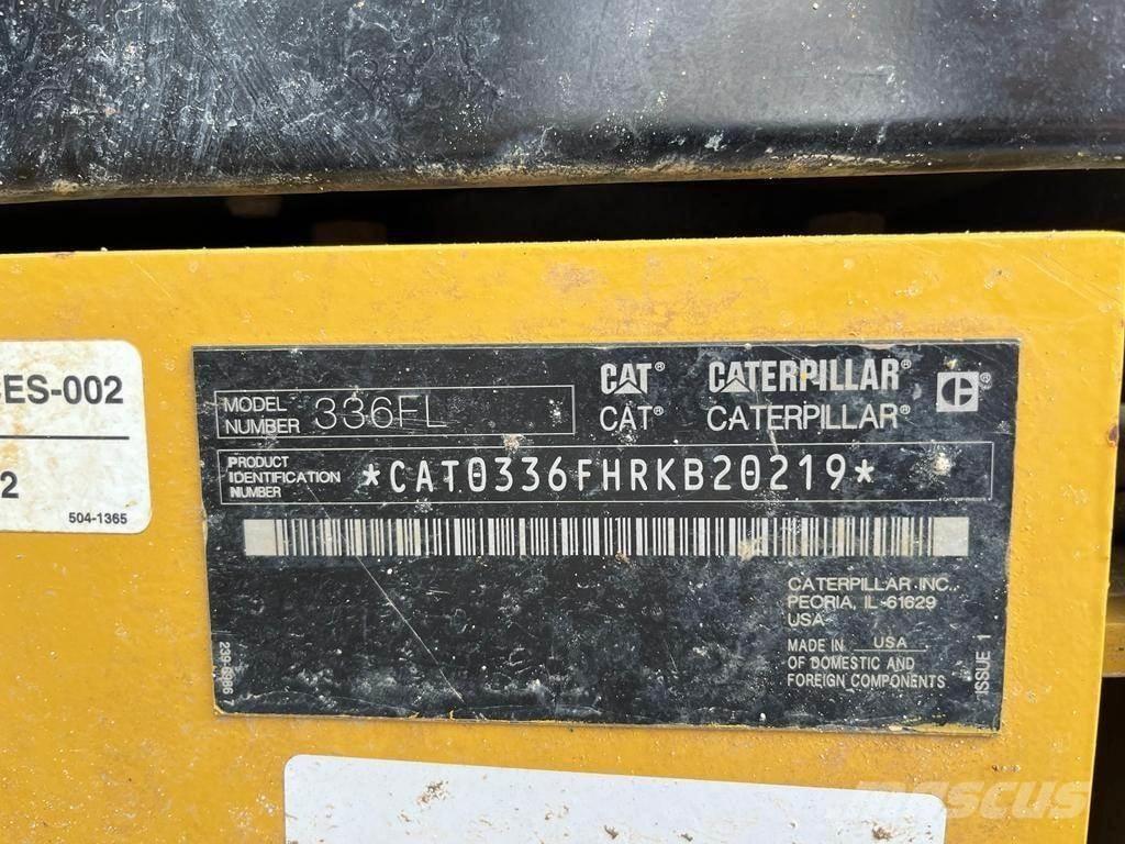 CAT 336FL 履帶式 挖土機/掘鑿機/挖掘機