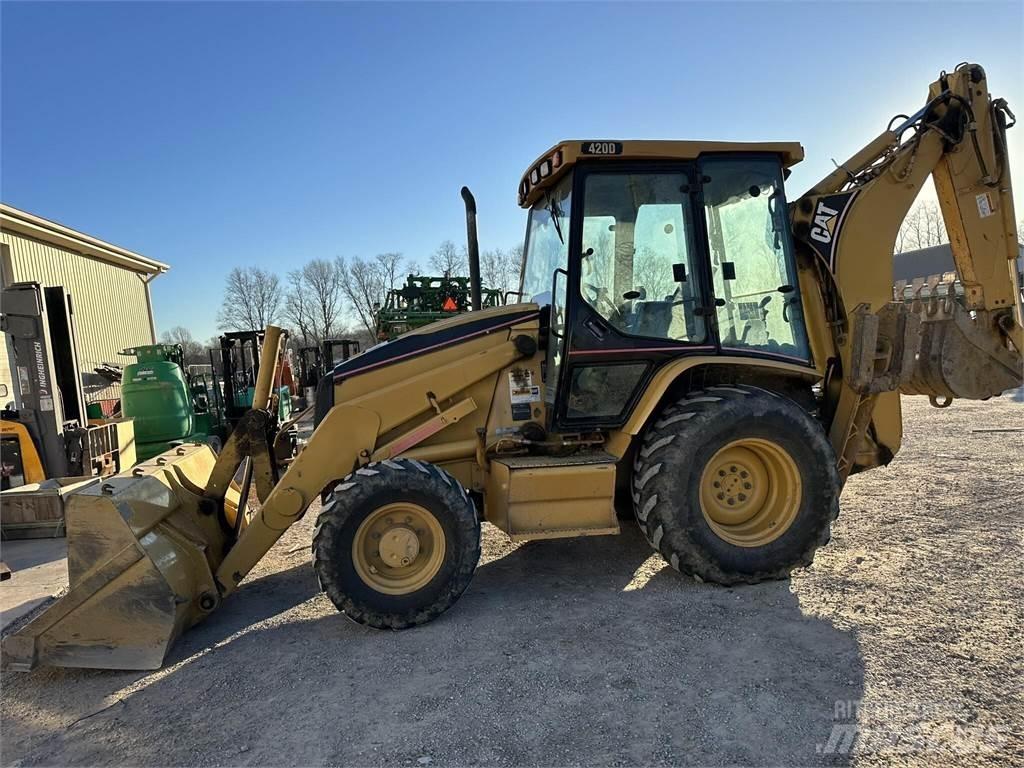 CAT 420D 反鏟裝載機