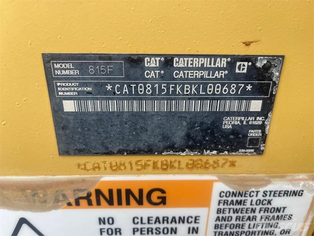 CAT 815F 廢棄物壓實機