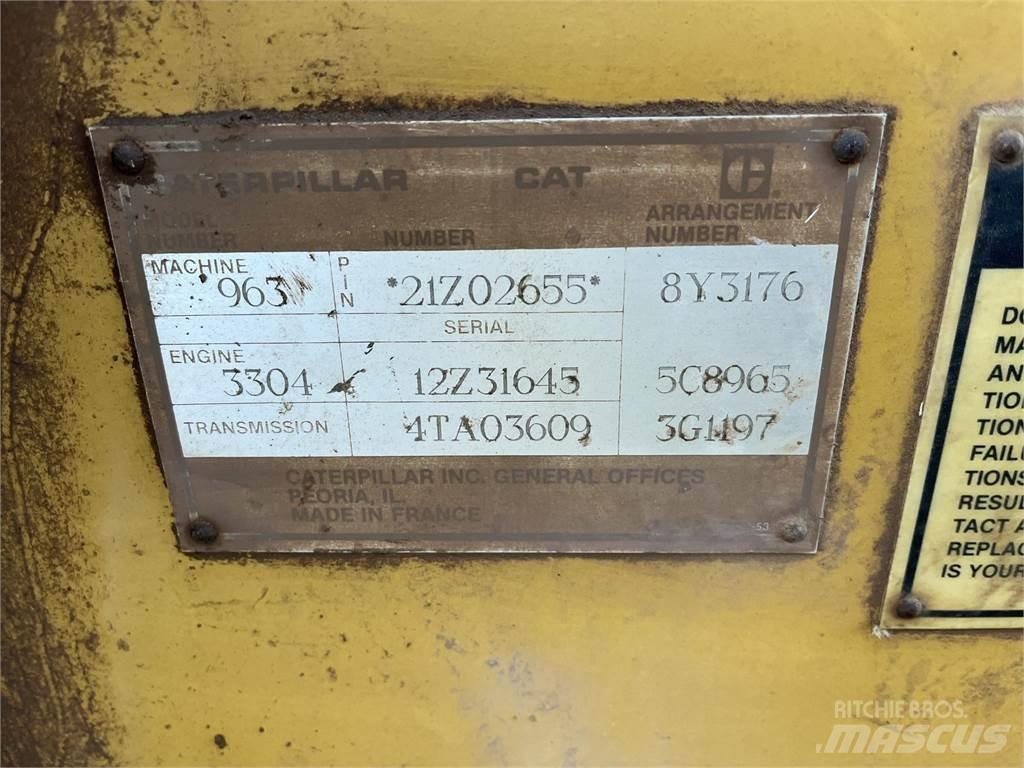 CAT 963 推土機